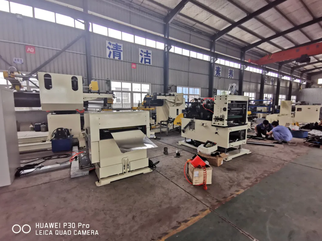 Automatic Metal Stamping Servo Punch Press Roll Nc Feeder Uncoiler Straightener for Sheet Coil