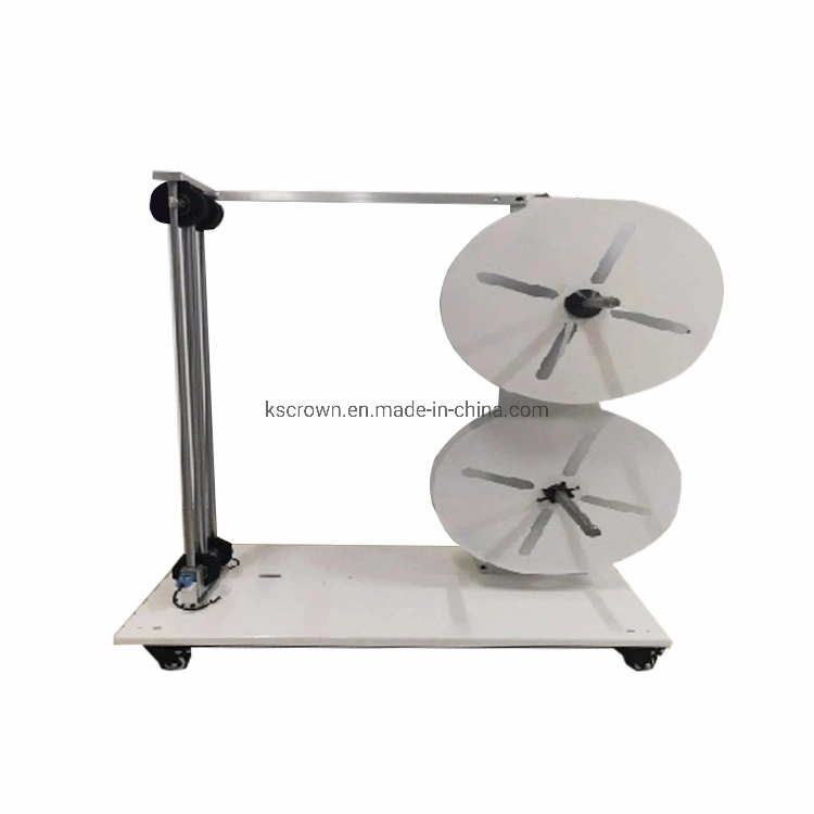 Speed Adjustable Two Roll Spool Take up and Pay off Machine