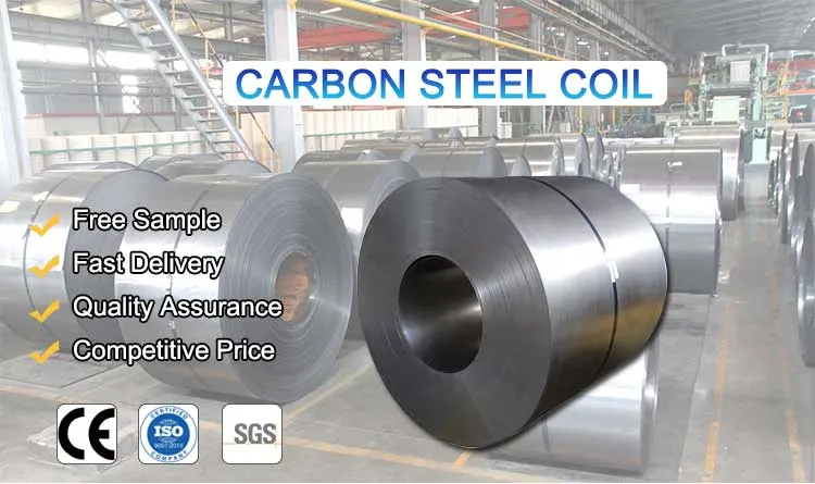 Hot Sales Q235 Carbon Steel Cold Rolled Steel Coil Full Hard Bright Black Annealed for Construction