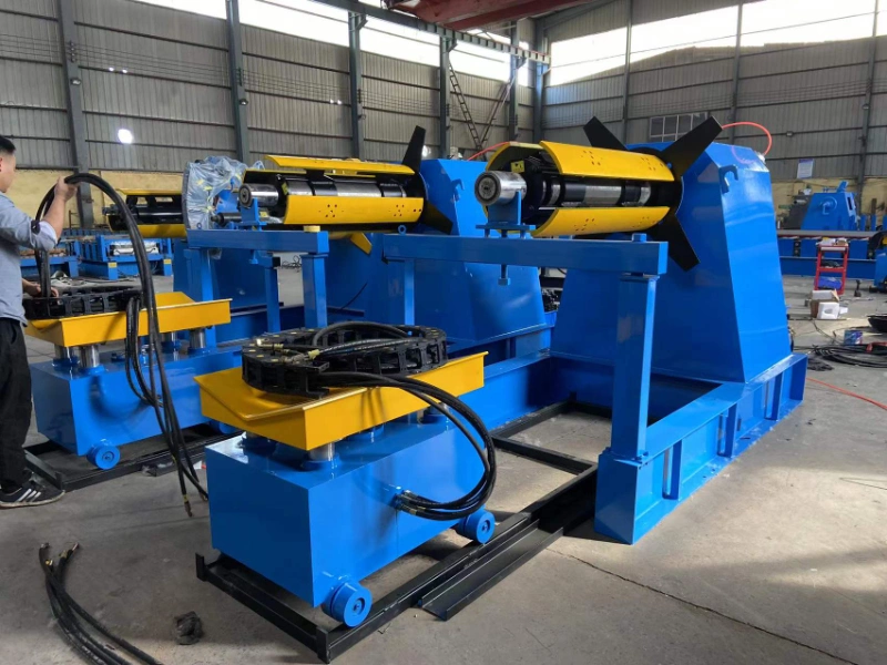 2023 Full Hydrlic Automatic Decoiler Uncoiler for Steel Alumium Coil Machine