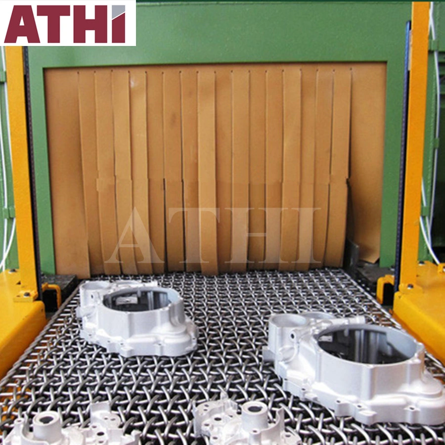 Qwd Wire Mesh Sand Shot Blasting Machine