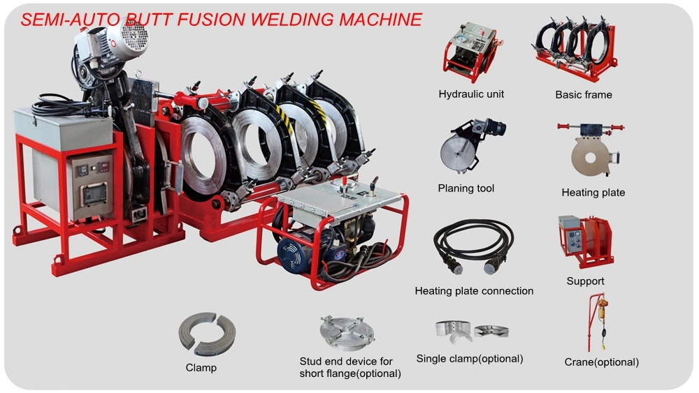 Plastic Pipe Butt Fusion Welding Machine (SHD630)