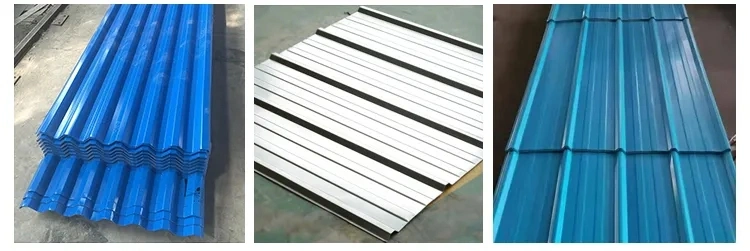 Sheet/Zinc Roofing Sheet Iron Galvanized Metal Roofing Gi Corrugated Steel Coated Sheet