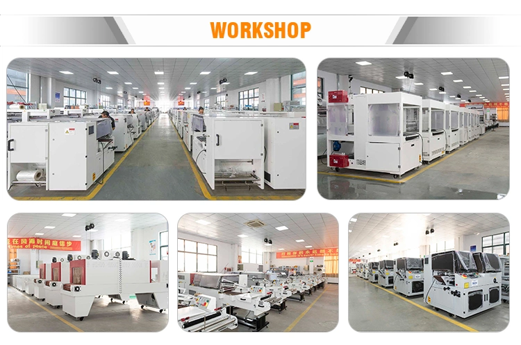Side Sealer Shrink Packing Machine for Automatic Horizontal Chocolate Bar Cake Wafer Biscuit Mini Soap Box Vegetable Fruit Trays Wrapping