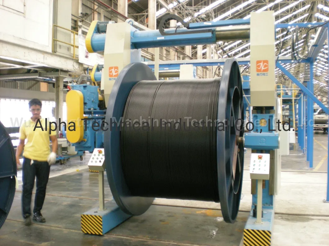 Automatic Cable Bobbin Spool Wire Pay-off Take-up Machine Cable Wire Winding Unwinding Machine