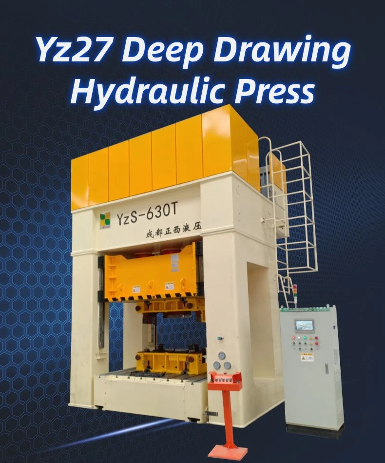 300 Tons Aluminum Can Machine Deep Drawing 4 Column Hydraulic Machine with Customizable Mold