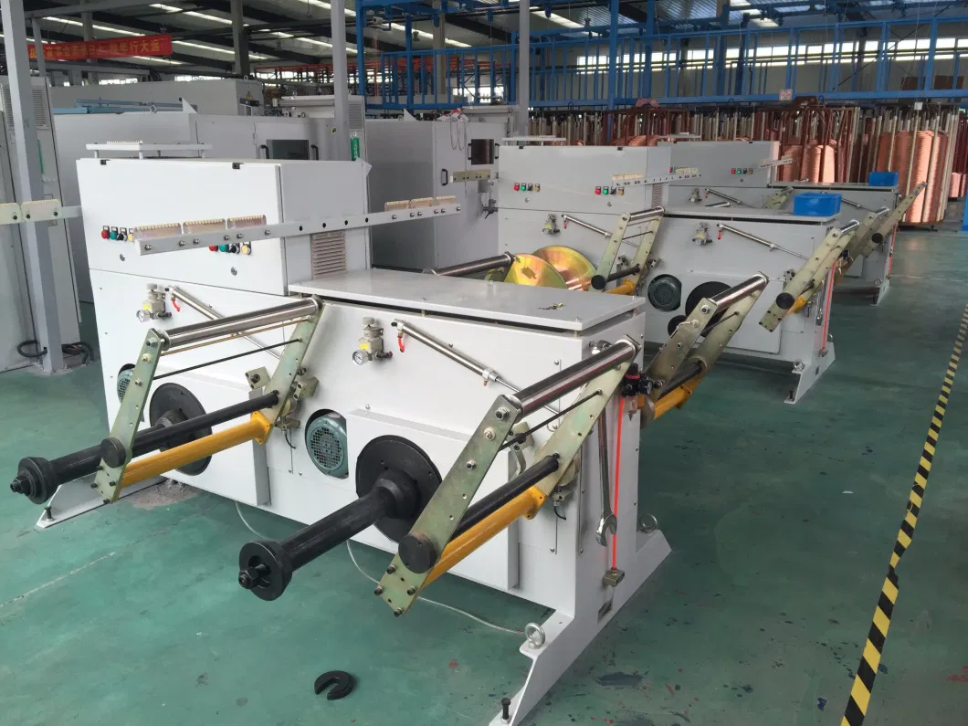 0.05-2.52mm Electrical Cable Copper Wire Twisting Tinned Wire Drawing Machine Bunching Buncher Machinery