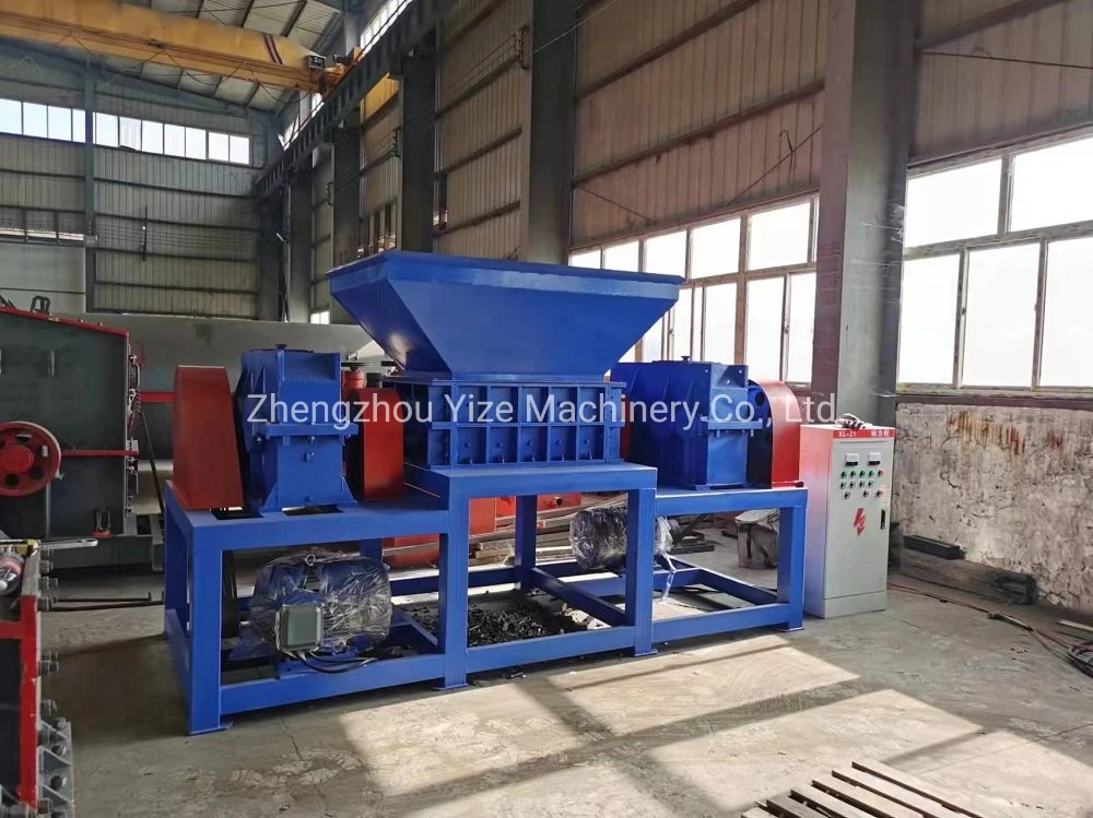 Scrap Waste Car Tyre Aluminum Cable Shredding Machine Rubber Tire Waste Plastic Bottle Metal Steel Fabric Garbage Shredder and Crusher Machine