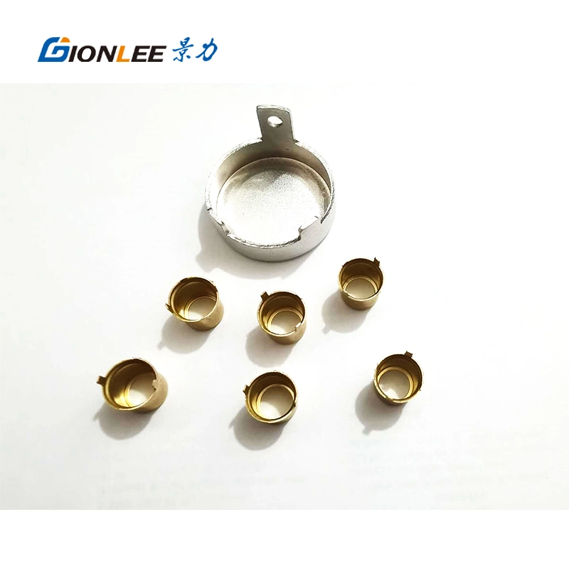 Custom Stamping Deep Drawing Brass Parts for Capacitor