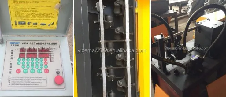 CNC Rebar Reinforcement Steel Bar Straightening Cutting Machine for Sale