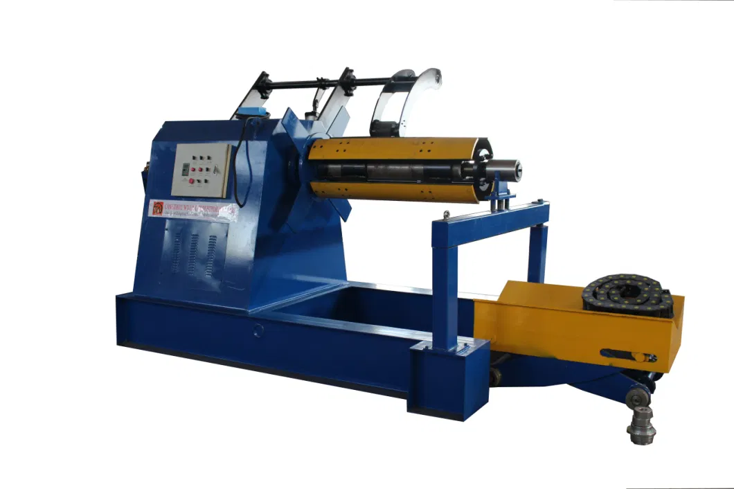 Automatic Hydraulic Decoiler Capacity 10 Tons Hydraulic Unwinder