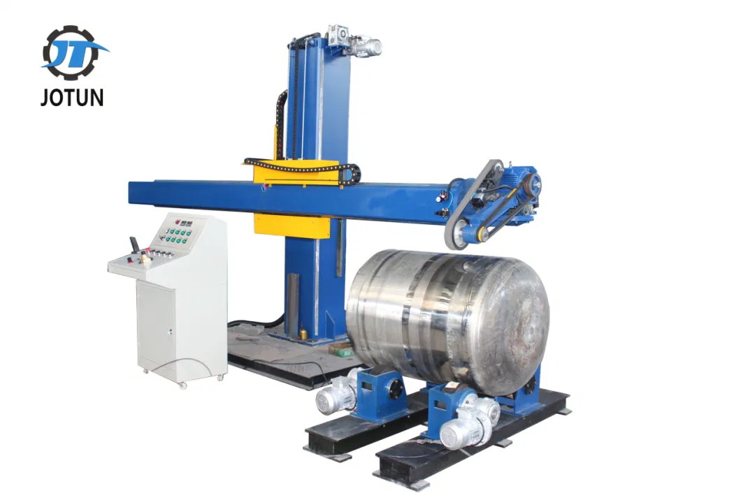 Jotun Stainless Steel Tank Shell Inside Outside Abrasive Belt Automatic Polisher