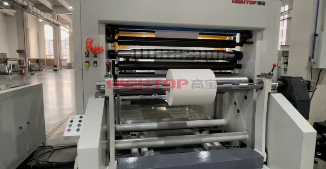 Fully Automatic Big Jumbo Roll Paper Slitting Slitter Slit Rewinder Rewinding Machine for Paper Non Woven Aluminum Foil Label PVC with Unwinding 1800mm