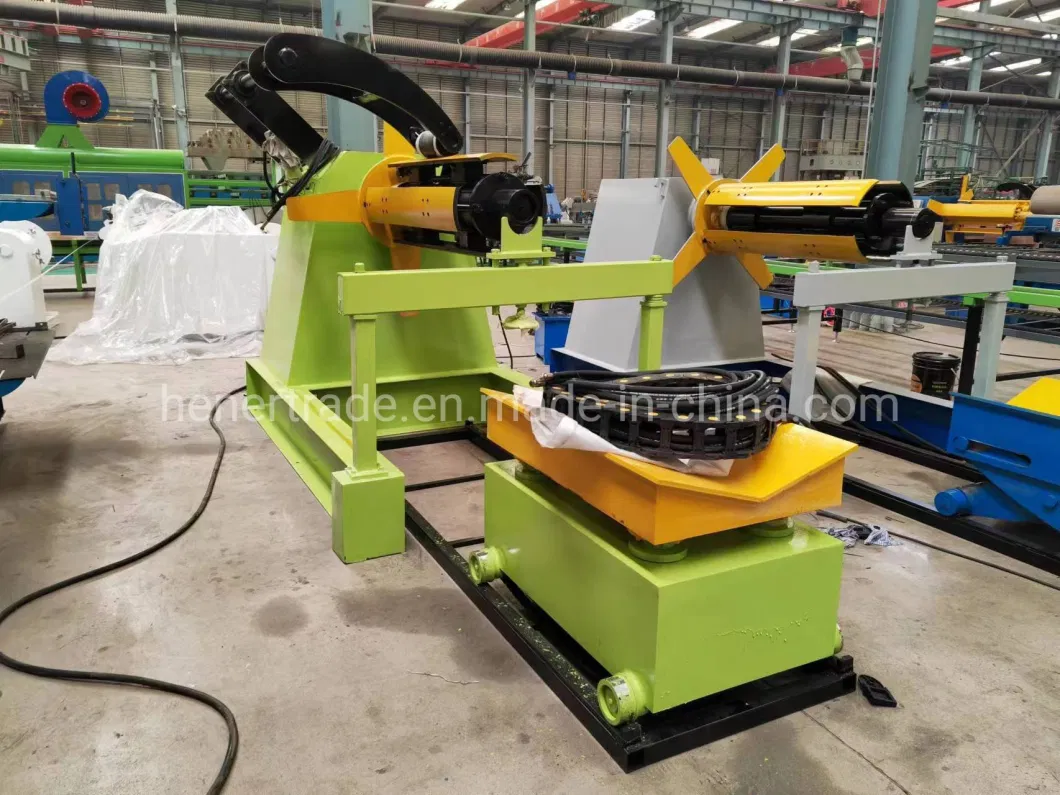 Automatic Hydraulic Decoiler Steel Coil Unwinder Machine for Sheet Metal Unwinding