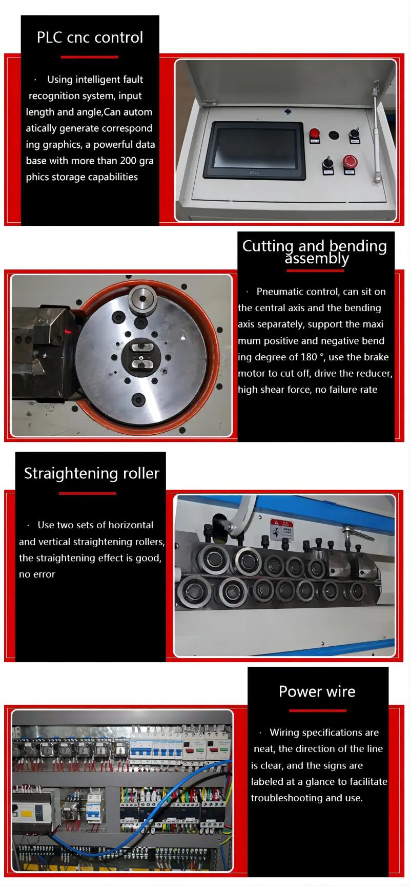 Stirrup Bending Machine Automatic Feeding Straightening Bending and Cutting