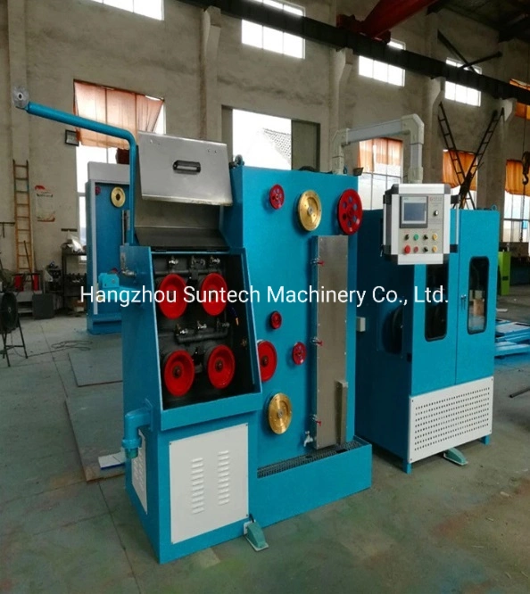 Annealer Cable Pulley Copper Cutting Extruder Wire Drawing Machine