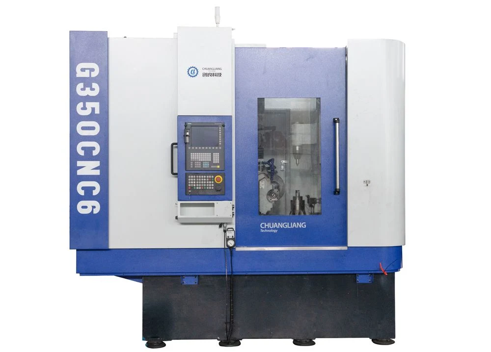 G350 8 Modules CNC Gear Hobbing Machine for Helical Cutting Dia 350mm