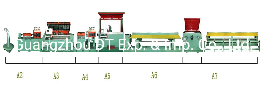 4 Tons Steel/Copper/Brass Wire and Bar Combined Drawing Machines