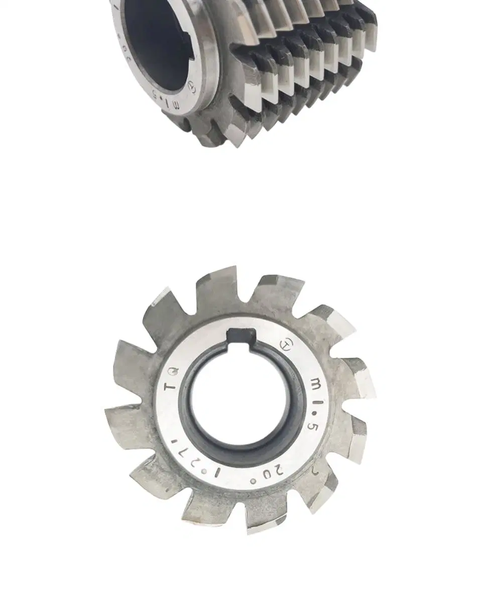 CNC Gear Cutting Tool Single Thread Involute Hobs for Gear Processing