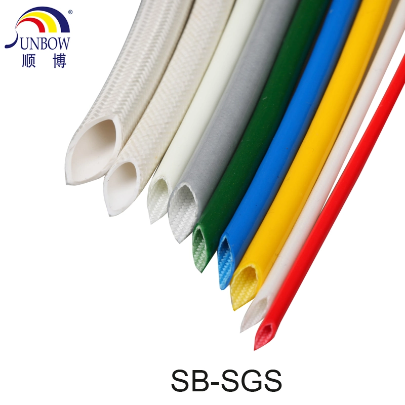 Best Price 1.5kv Heat Treatment Fiberglass Sleeving Cable Insulation Sleeving