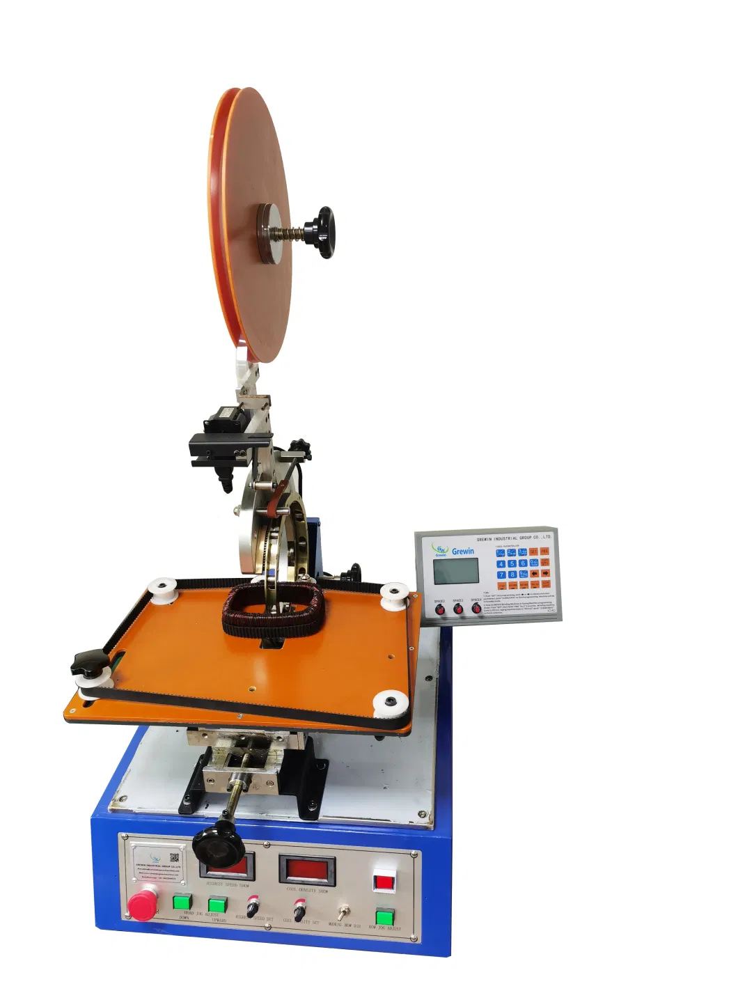 Electronic Transformer Coil Winding Winder Choke Automatic Toroidal Winding Coil Making Machine Copper Wire Coil Winding Machine with Wire Diameter 0.7-2.5mm