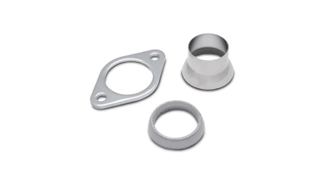 Stainless Steel Mounting Bungs and Plugs Adapter M18 X 1.5 Thread Notched Style Exhaust Weld in Bung with Gaskets