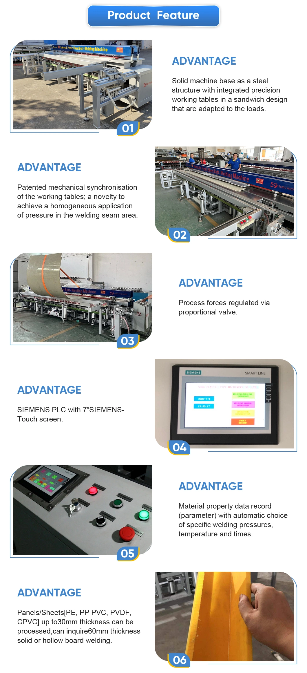 Dh2000 Automatic Plastic Sheet Board Bending Machine/Automatic Exhaust Gas Pipe Rolling Machine/HDPE Butt Fusion Welding Machine-Plastic Sheet Welder