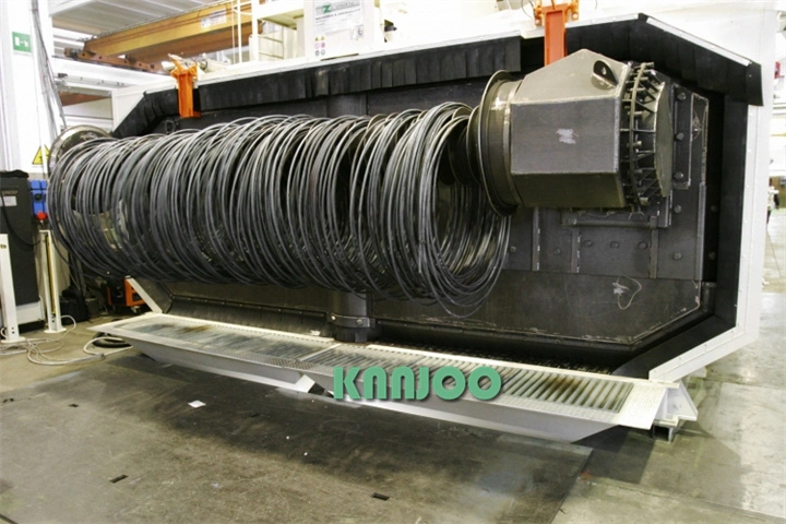 Surface Cleaning Wire Rod Coil Shot Blasting Machine for Rust Removal of Knnjoo