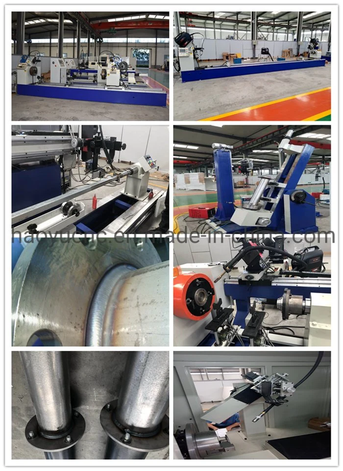 China Factory Price Automatic MIG Mag TIG Seam Welder Duct Tube Pipe Flange Butt Joint Welding Machine