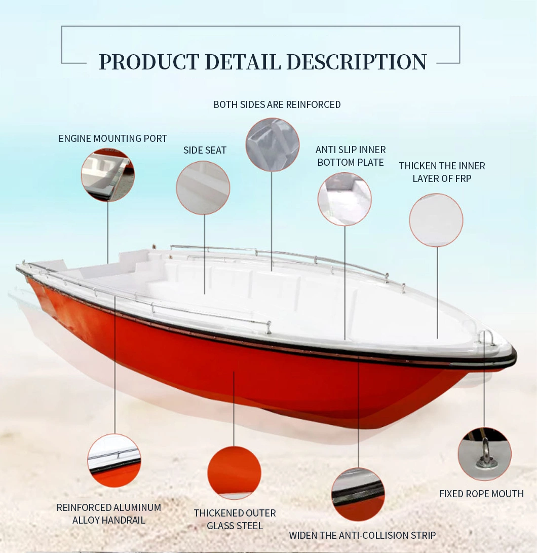 Fiberglass Ship Assault Boat Frame Ship Flood Control and Disaster Relief