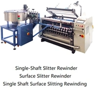 Advanced Plastic Film Slitter Rewinder Machine with Unwinding Unit.