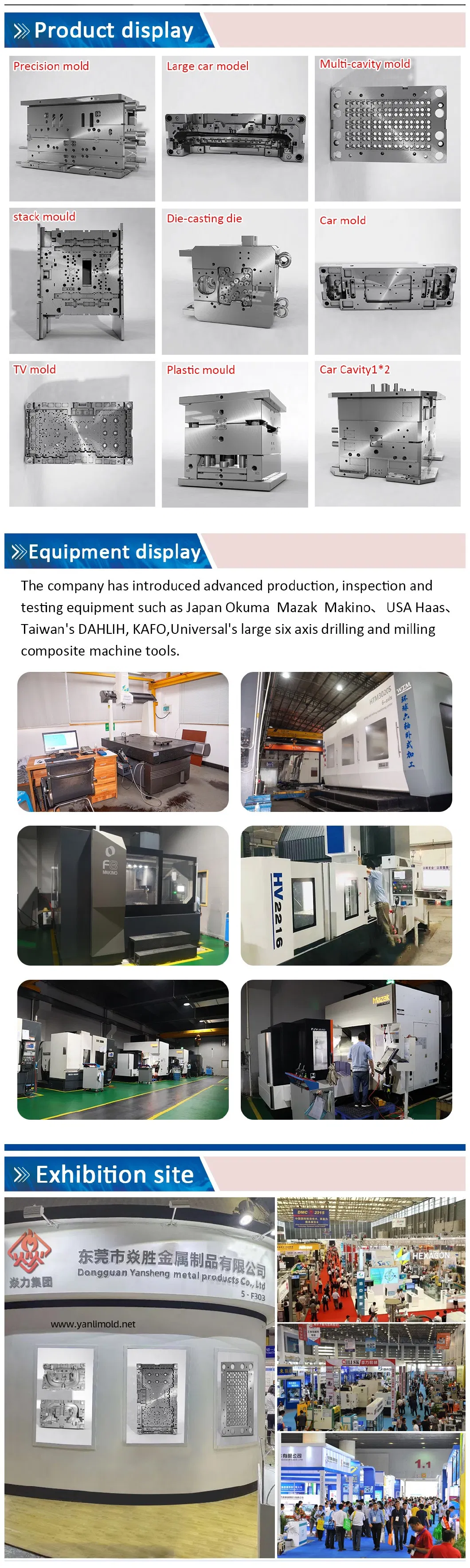 Non Standard CNC Machined Plastic Injection Mould Base S50c Mold Base According to Drawings