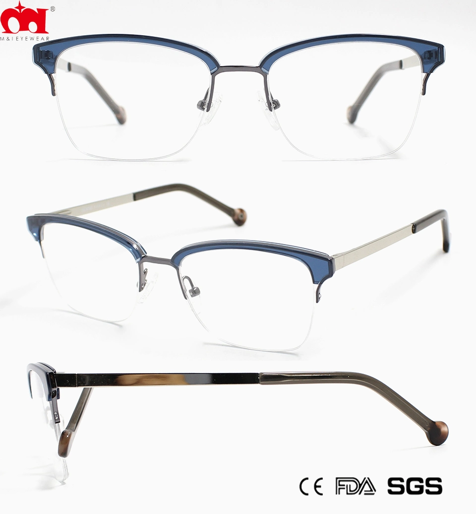 2021 Hot Sale Fathion Optical Frame with Half Rim (FBC0035)