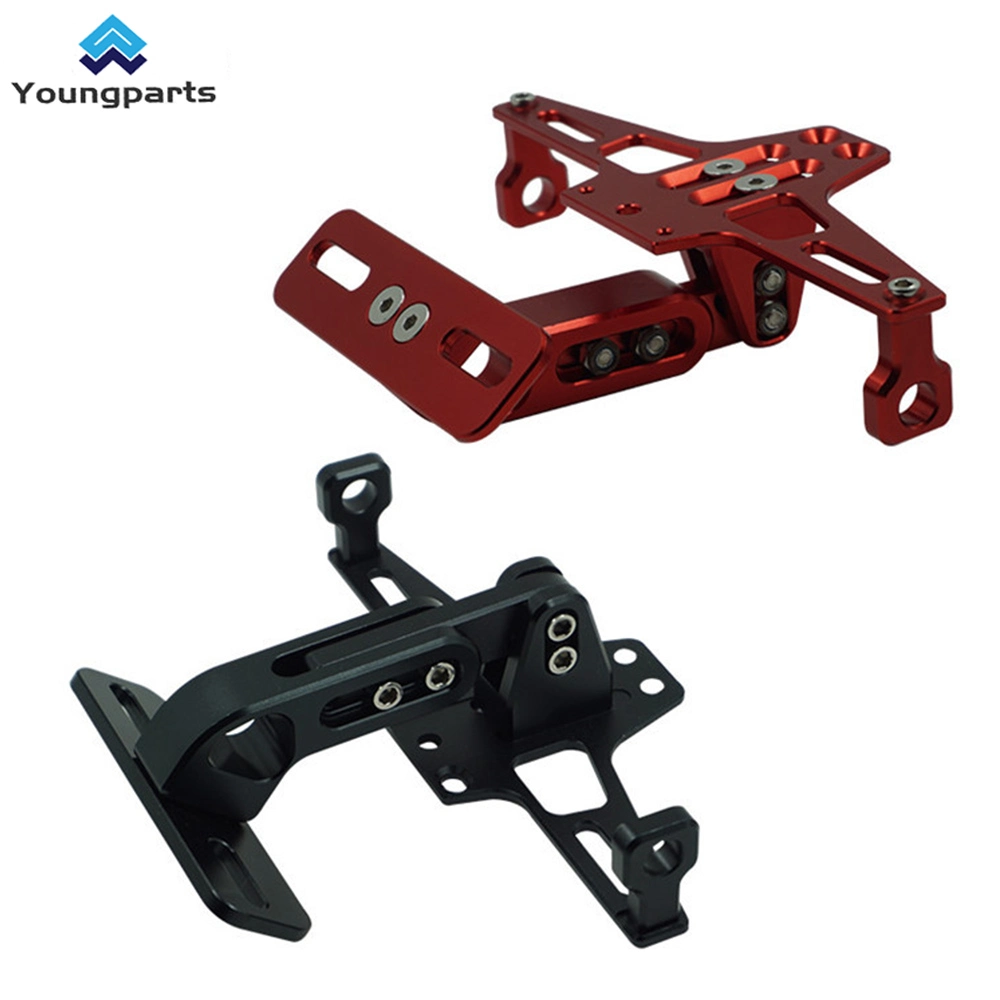 Hot Sale Dovetail Motorcycle License Plate Frame Aluminum Alloy Motorcycle Accessories