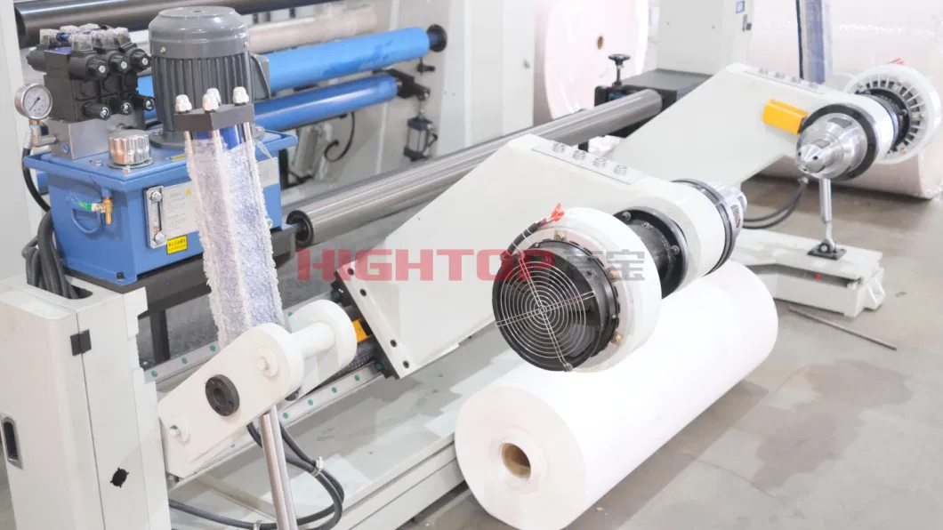 Full Automatic Thermal Paper / Kraft Paper/ Plastic Pet PVC Film Stretch Film/ Non Woven Roll to Rolls Slitter Slitting Rewinder Machine 2300mm Unwinding