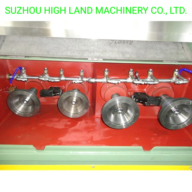 Dual/Double Fine Copper Wires Drawing Machinery with Continuous Online Annealing