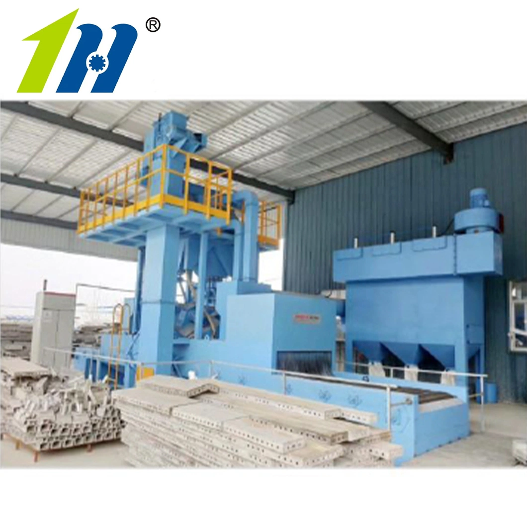 Aluminum Parts Wire Mesh Belt Conveyor Shot Blasting Machine