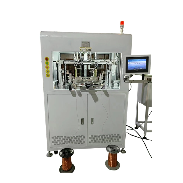 Fully Automatic Four-Phases Common Mode Inductor Winding Machine with Copper Wire 2.5mm