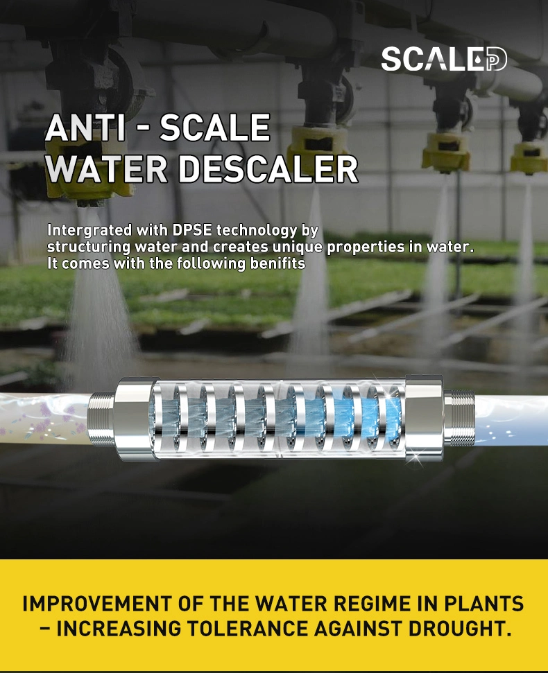Scaledp Commerce Water Descaling Solutions Machine Salt Free Water Descaler
