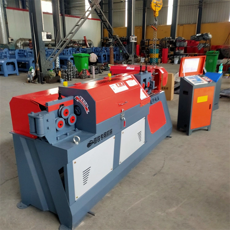 Automatic Metal Rebar Straightening Machine CNC Reinforcing Steel Bar Wire Straightening and Cutting Machine