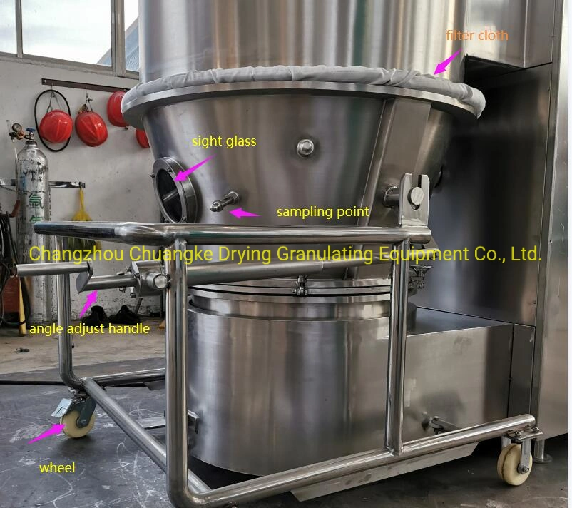 Hot Sale Fluid Bed Dryer/Fluidized/ Fluid Bed Drying Machine/ Granule/ Pellets/ Vacuum/Flash/Spray/Fdb/Fbd/ Sugar/ Salt/Pharmaceutical Powder Tray Dryer Oven