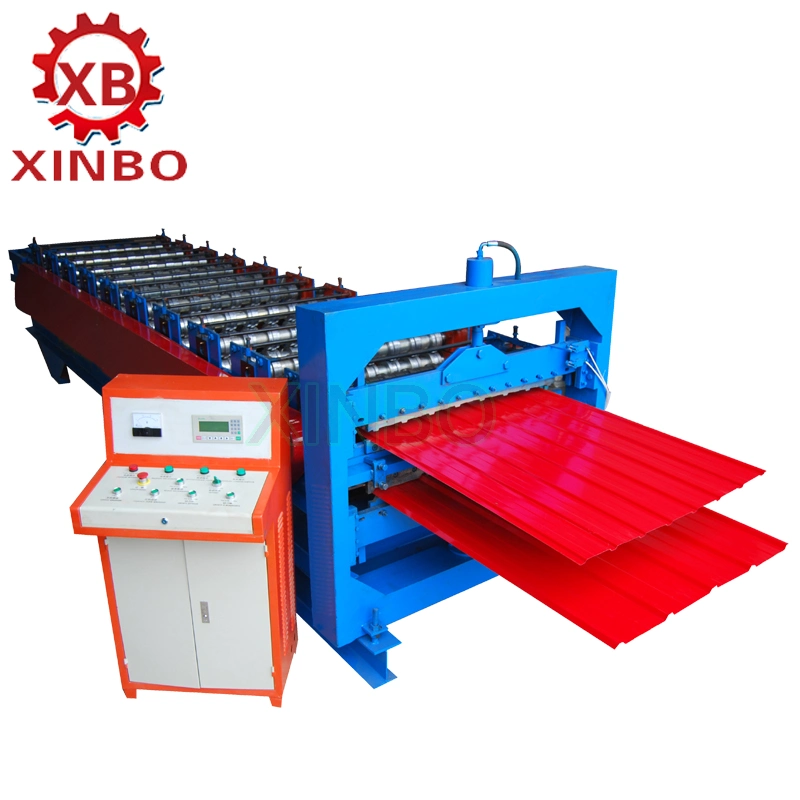 2023 Factory Galvanized Double Layer Tile Roofing Sheet Making Machine