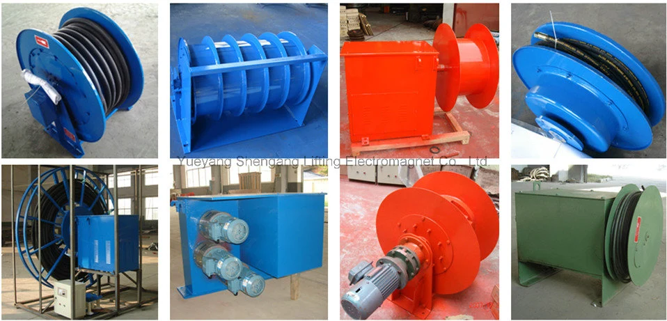 Spring Type Retractable Cable Reel for Power Cable on Crane