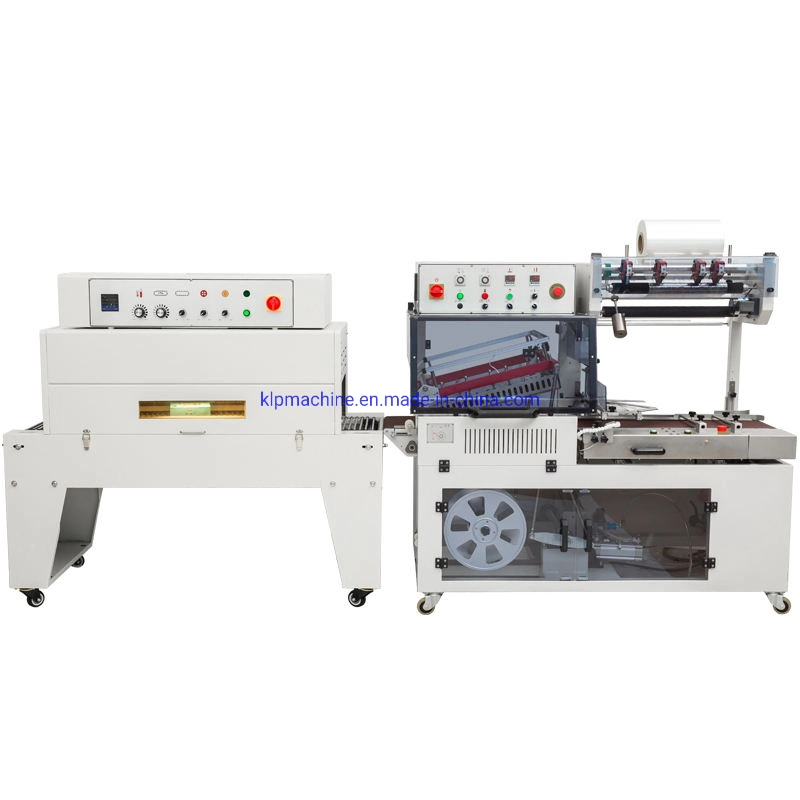 Automatic L Bar Type Sealer Sealing Packaging Machine with Shrinking Tunnel for Boxes