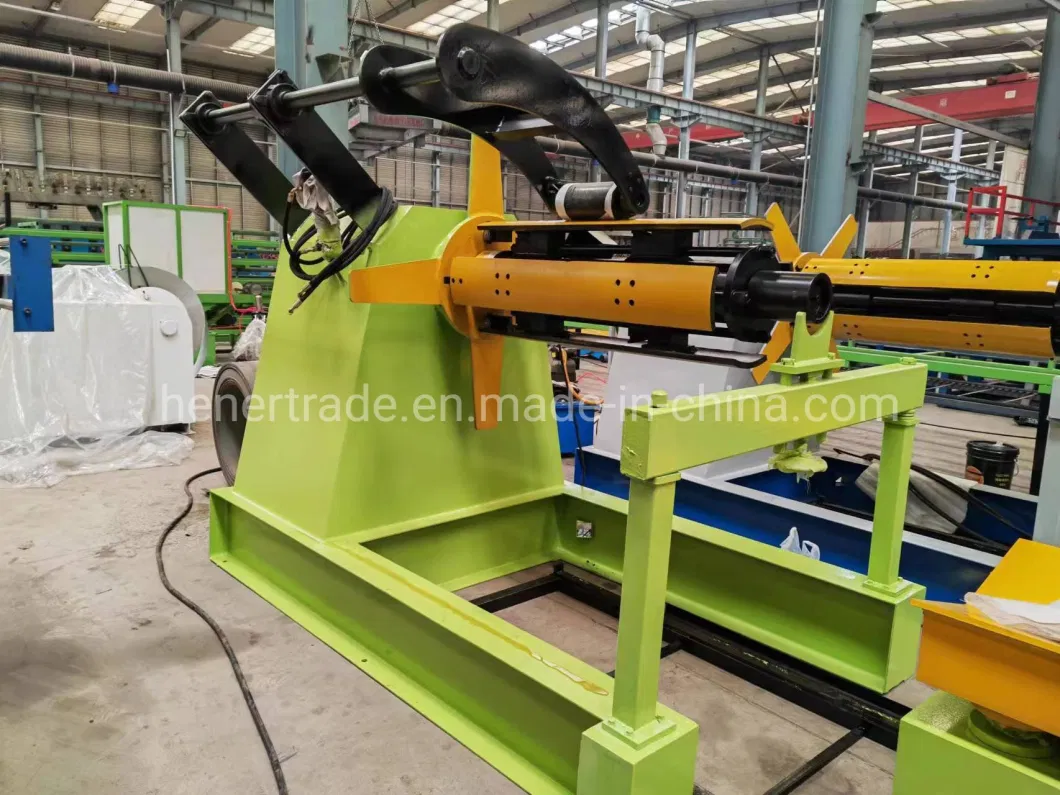 Automatic Hydraulic Decoiler Steel Coil Unwinder Machine for Sheet Metal Unwinding