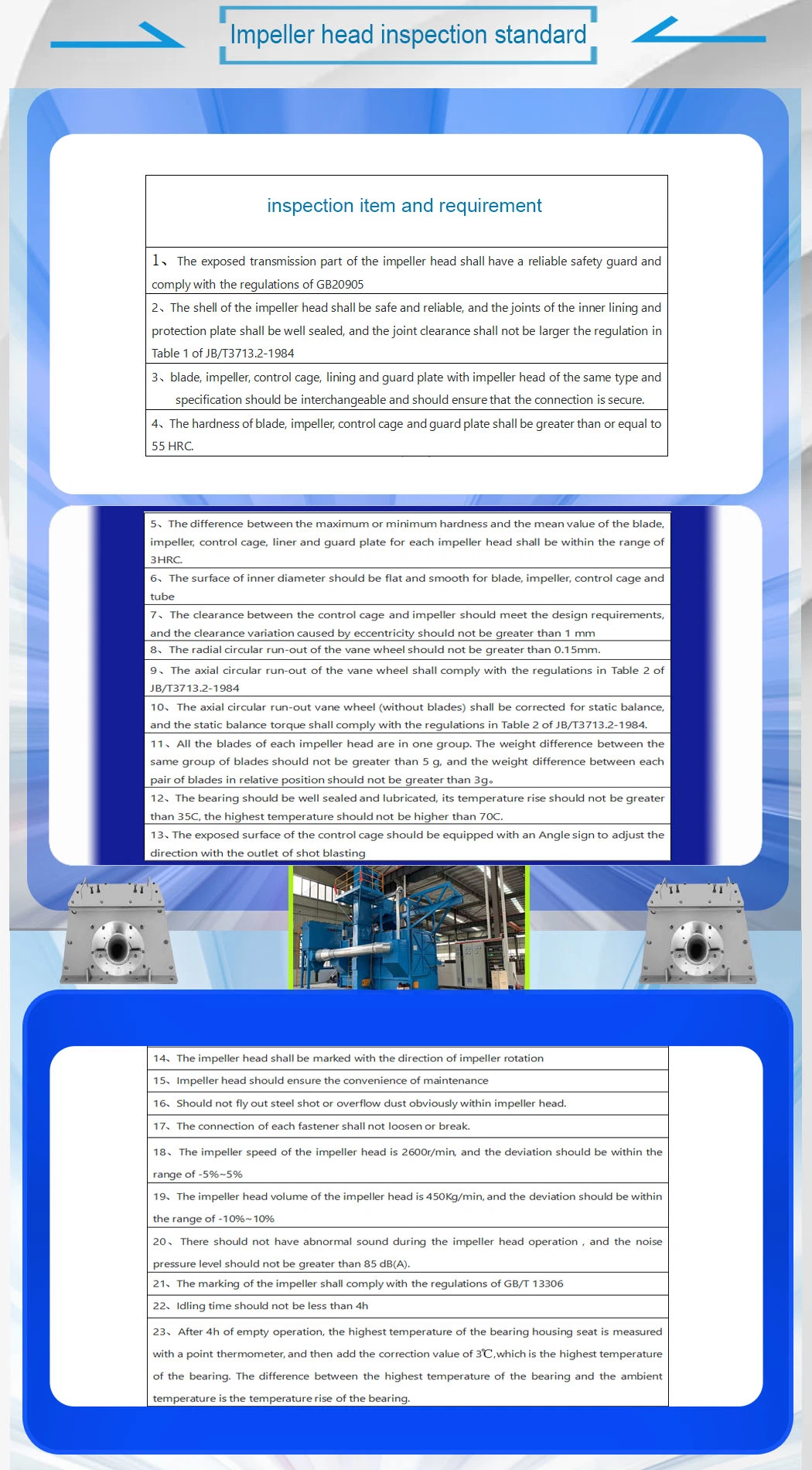 Single Position Hanging Retractable Mobile Mandrel Wire Rod Coil Shot Blasting Machine