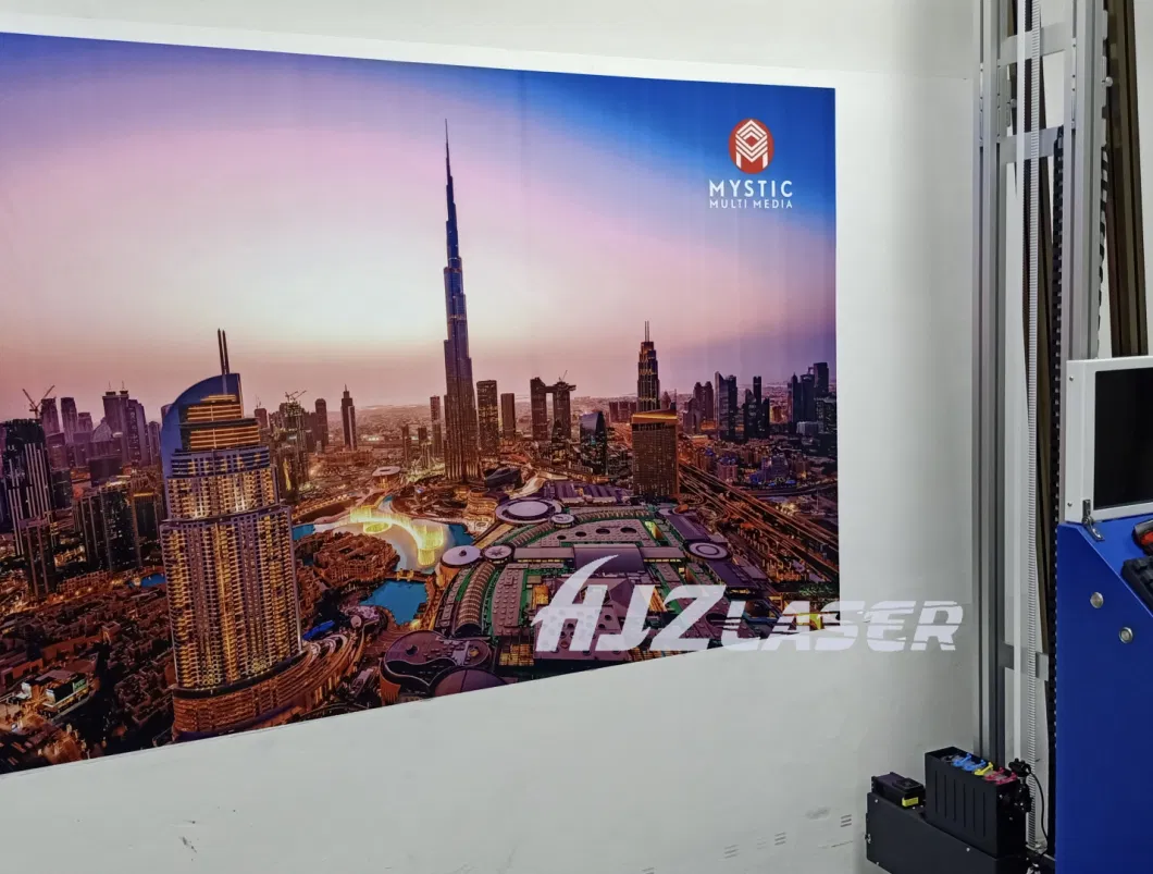 3D Effect Automatic Vertical Wall Drawing Printing Machine