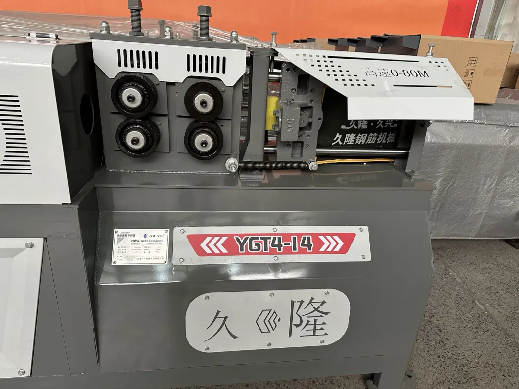 Ygt4-14 Hydraulic Type High Quality Rebar Straightening and Cutting Machine