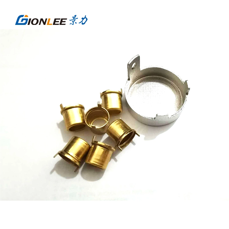 Custom Stamping Deep Drawing Brass Parts for Capacitor
