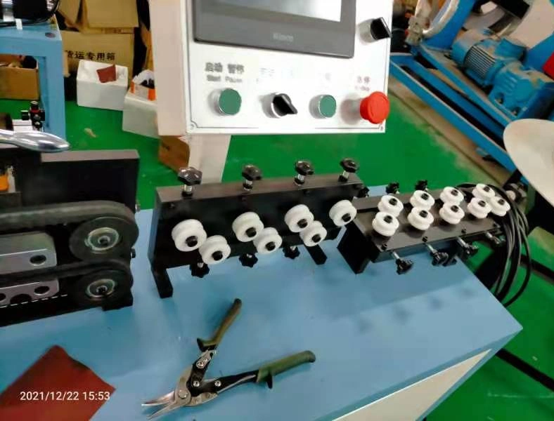 Pipe Straightening and Cutting Machine Copper Tube Straight Cut off Machine